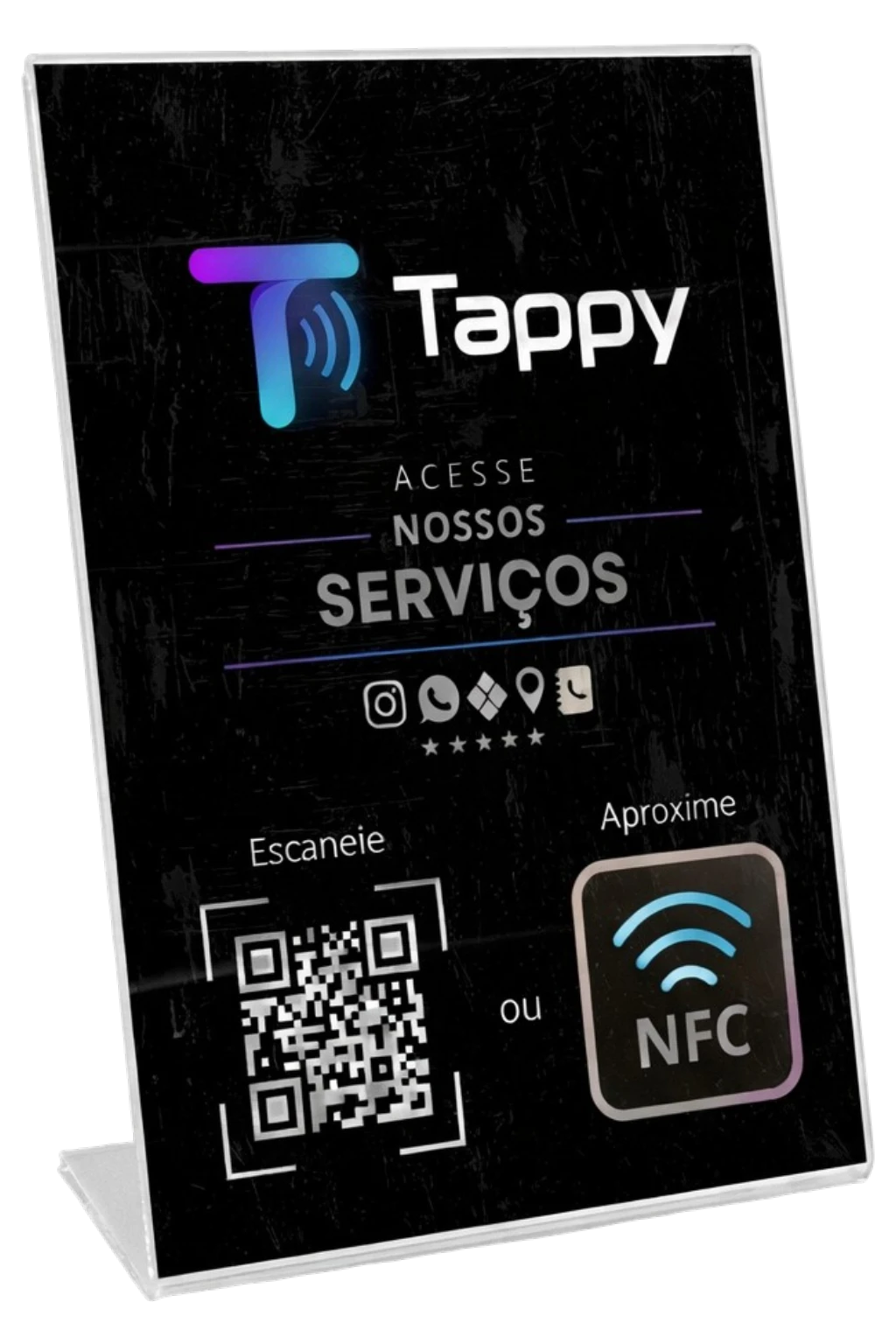 Plaquinha Tappy NFC
